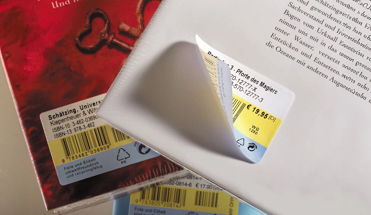 Wood-Free Paper Book Sticker Labels.webp